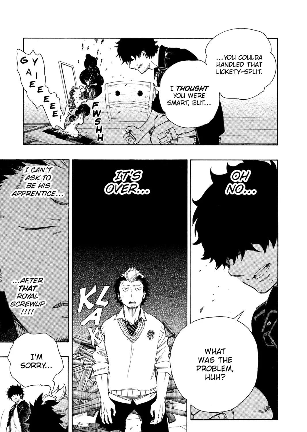 Read Blue Exorcist chapter 71 image 56 on Lezhin
