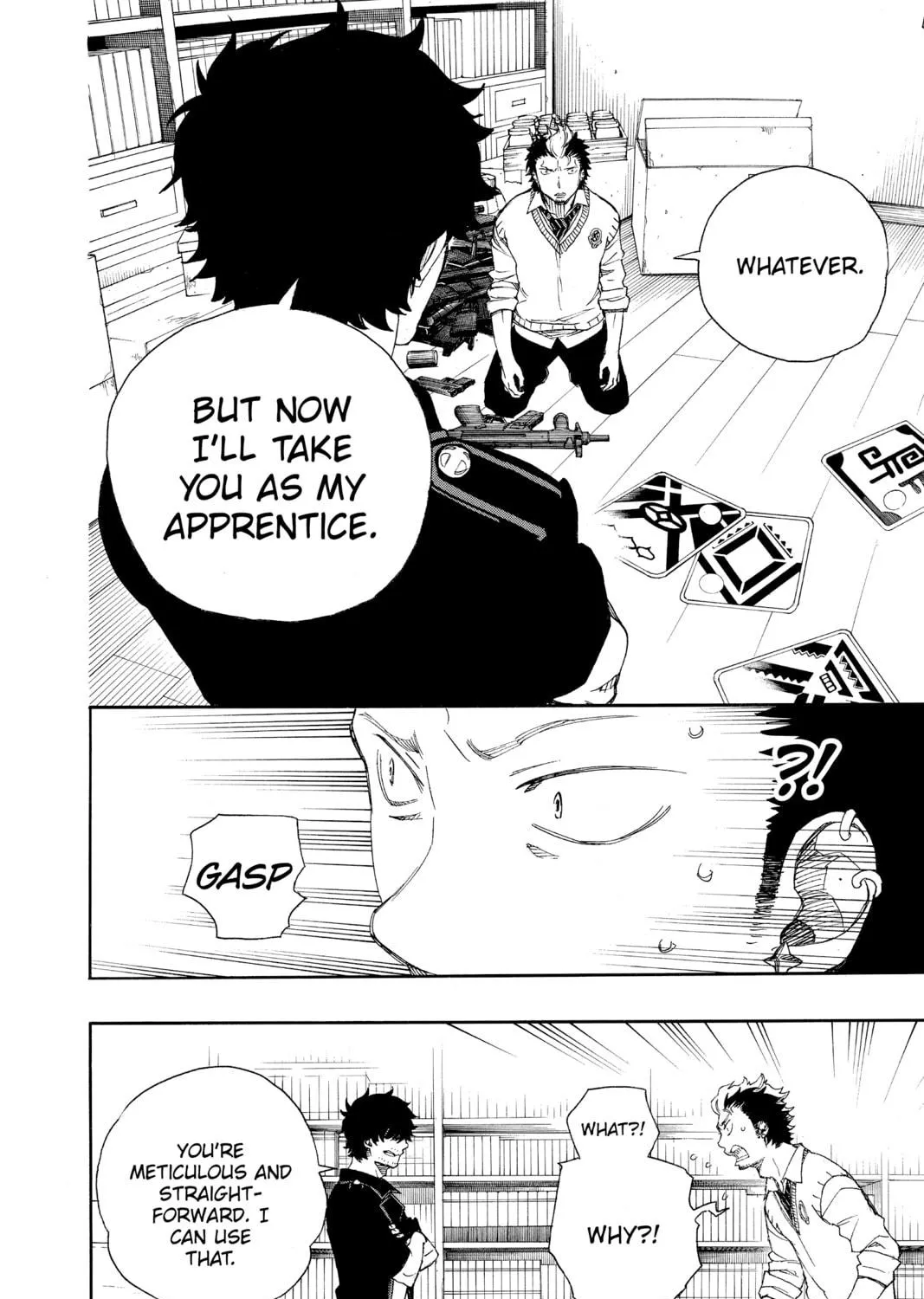 Read Blue Exorcist chapter 71 image 58 on Lezhin