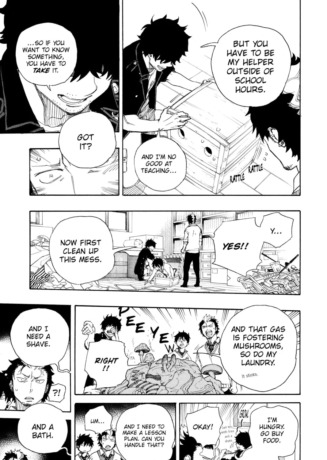 Read Blue Exorcist chapter 71 image 60 on Lezhin