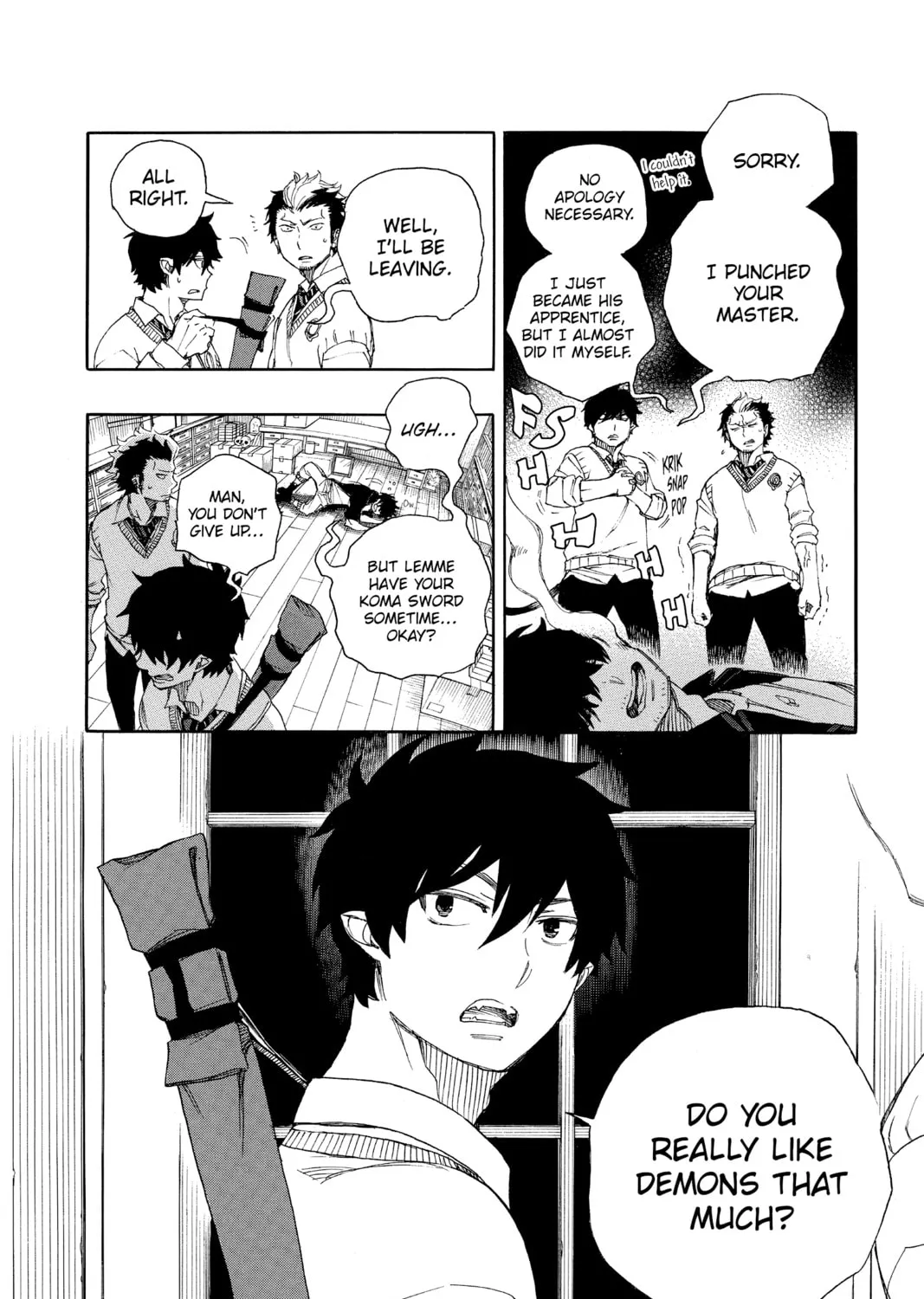 Read Blue Exorcist chapter 71 image 62 on Lezhin
