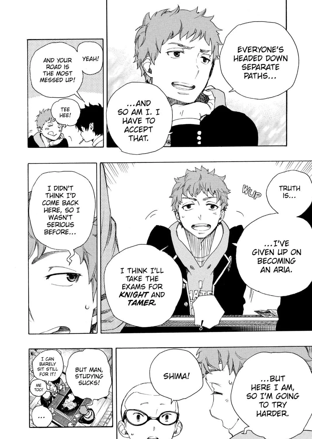Read Blue Exorcist chapter 72 image 10 on Lezhin