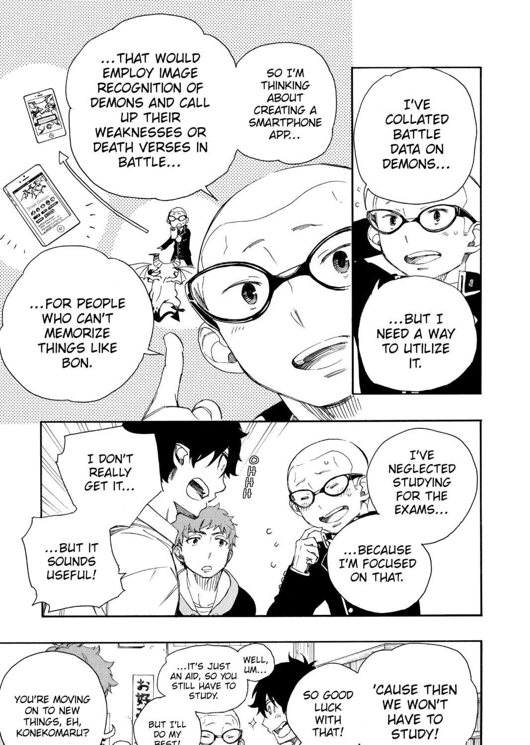 Read Blue Exorcist chapter 72 image 8 on Lezhin