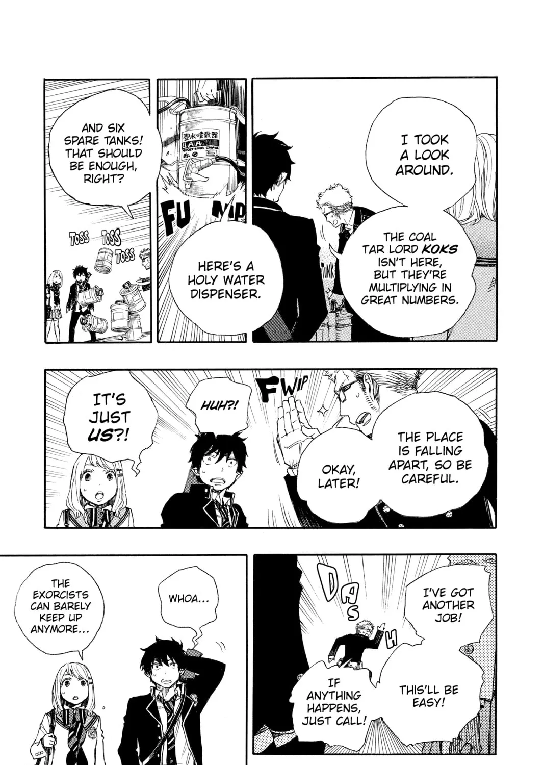 Read Blue Exorcist chapter 73 image 24 on Lezhin