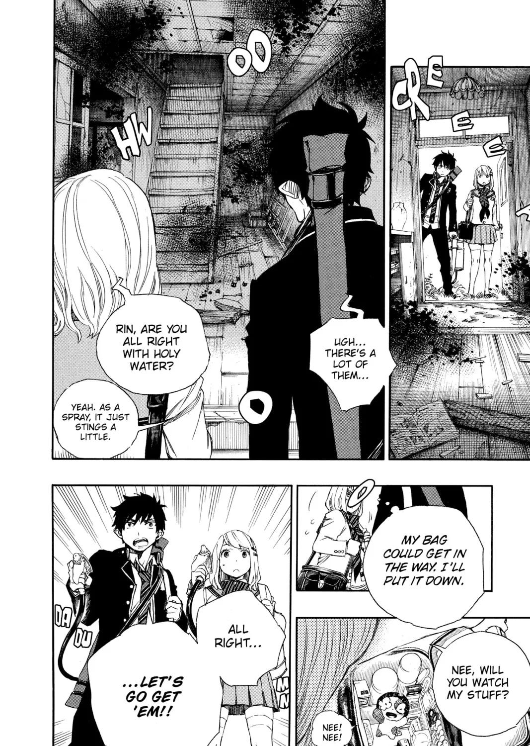 Read Blue Exorcist chapter 73 image 26 on Lezhin