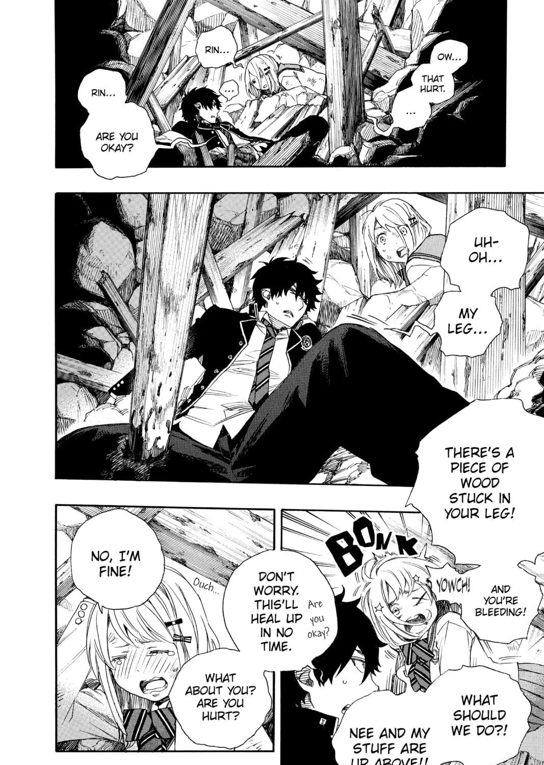 Read Blue Exorcist chapter 73 image 34 on Lezhin