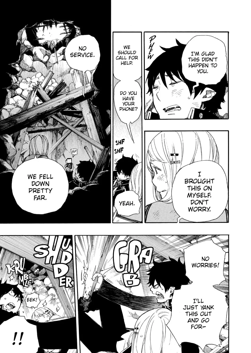 Read Blue Exorcist chapter 73 image 36 on Lezhin