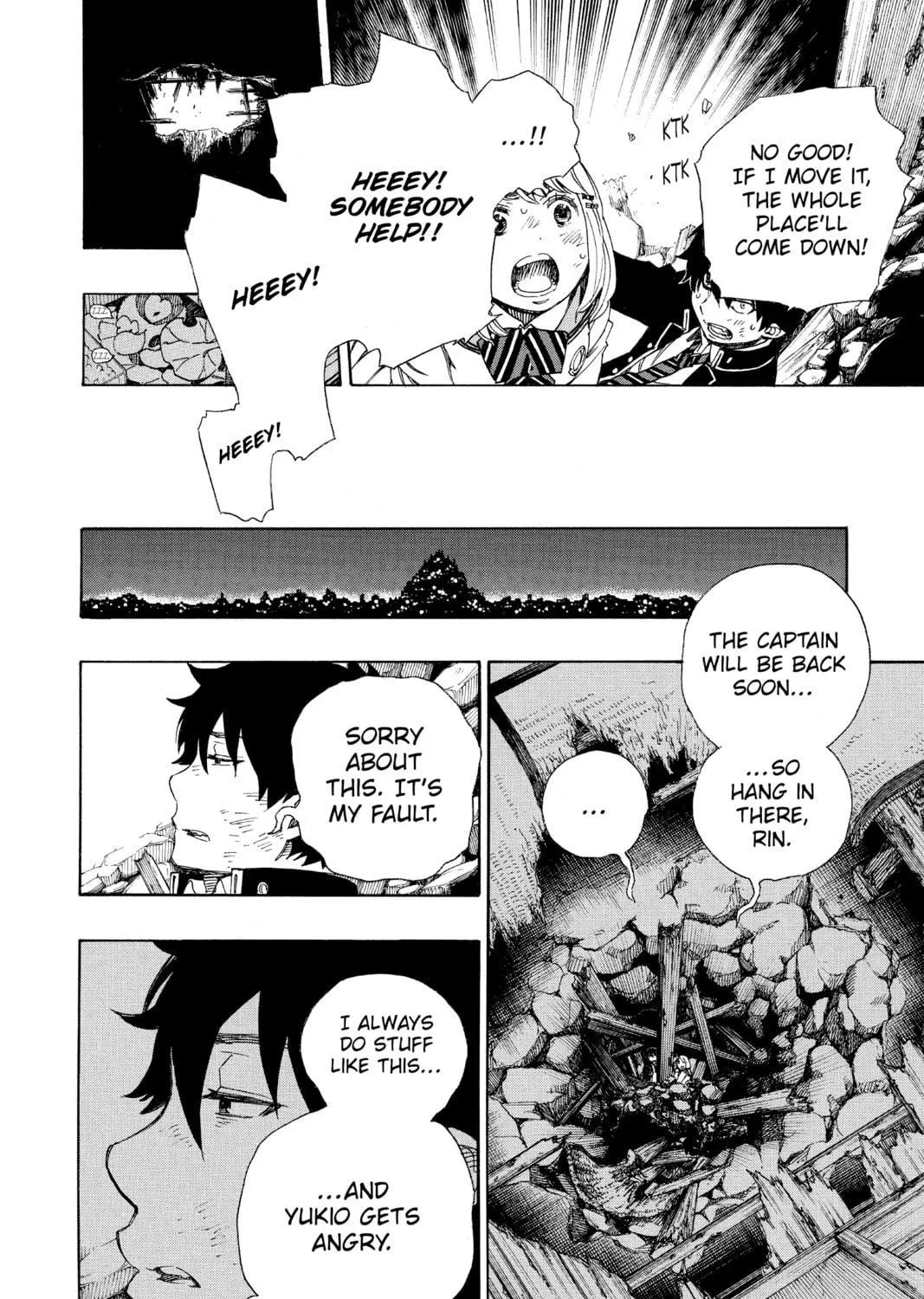 Read Blue Exorcist chapter 73 image 38 on Lezhin