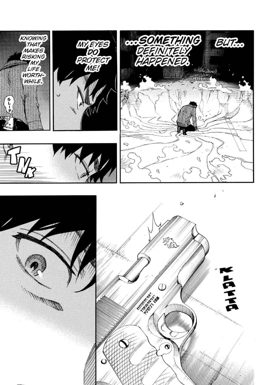 Read Blue Exorcist chapter 73 image 4 on Lezhin