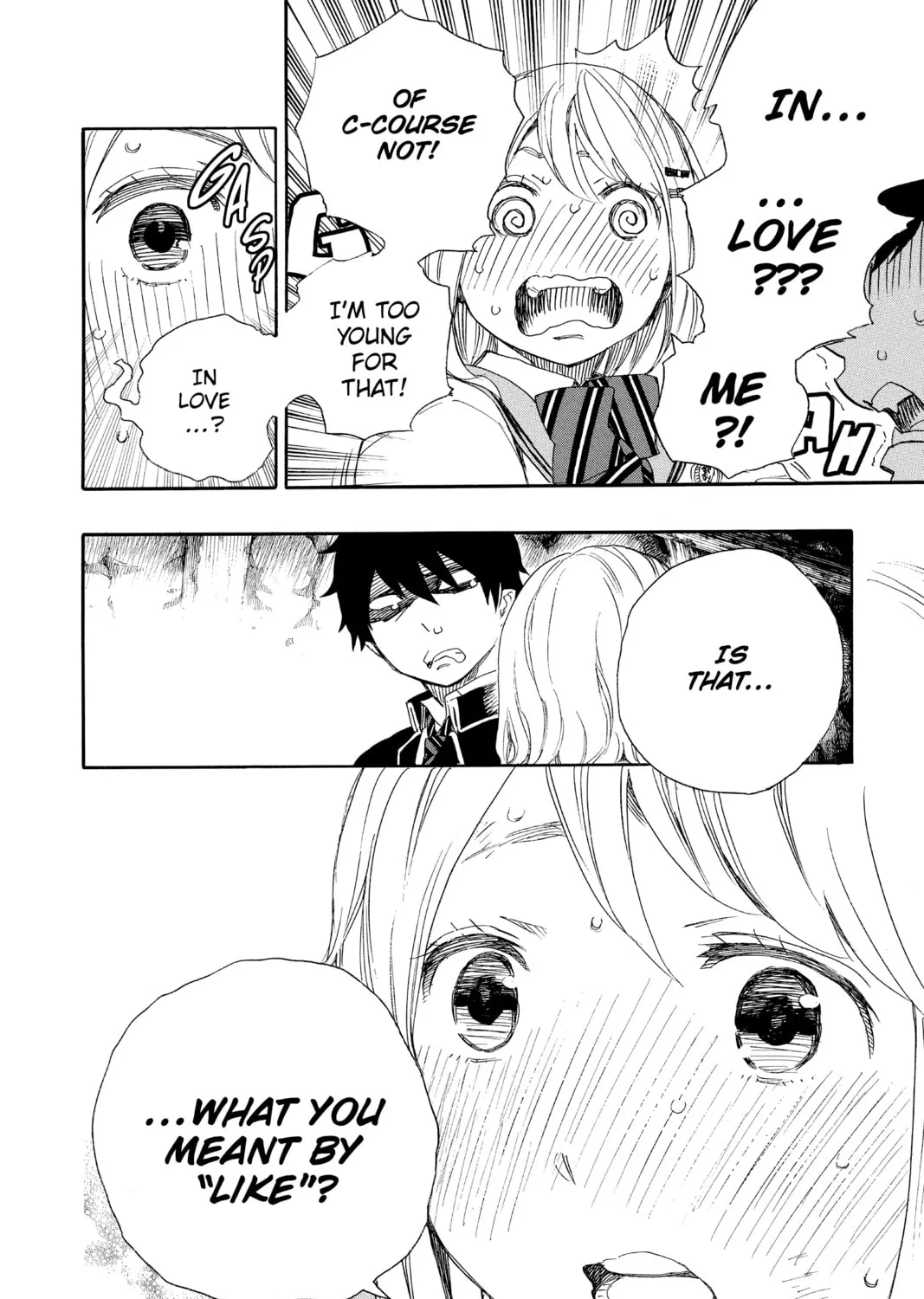 Read Blue Exorcist chapter 73 image 54 on Lezhin