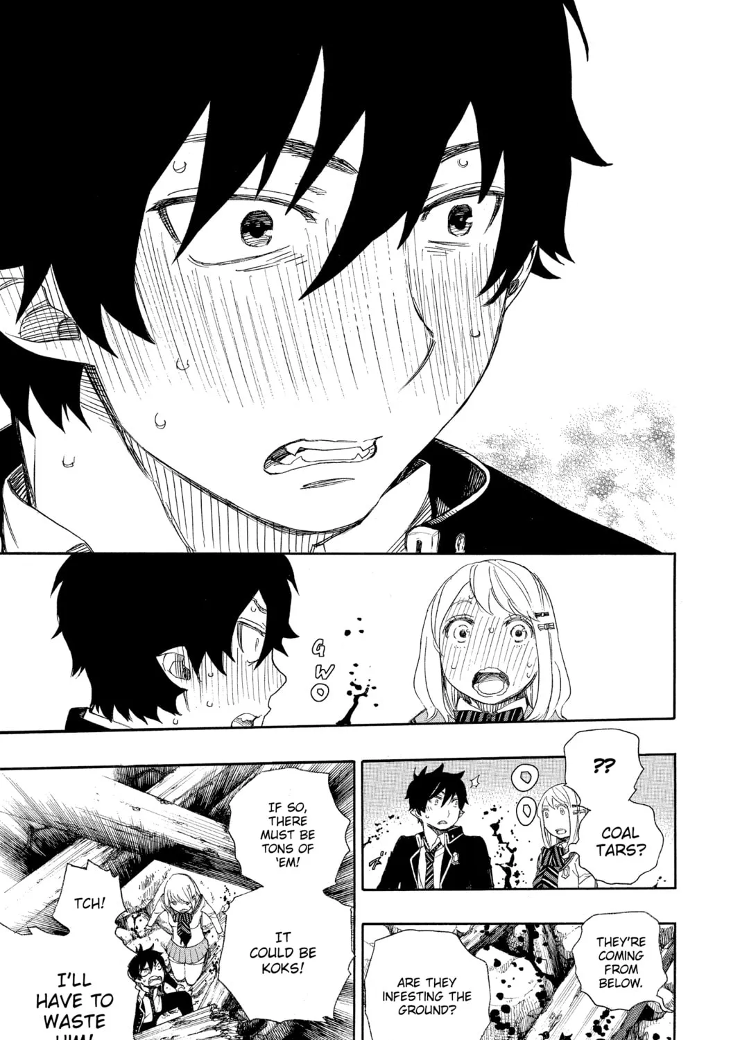 Read Blue Exorcist chapter 73 image 56 on Lezhin