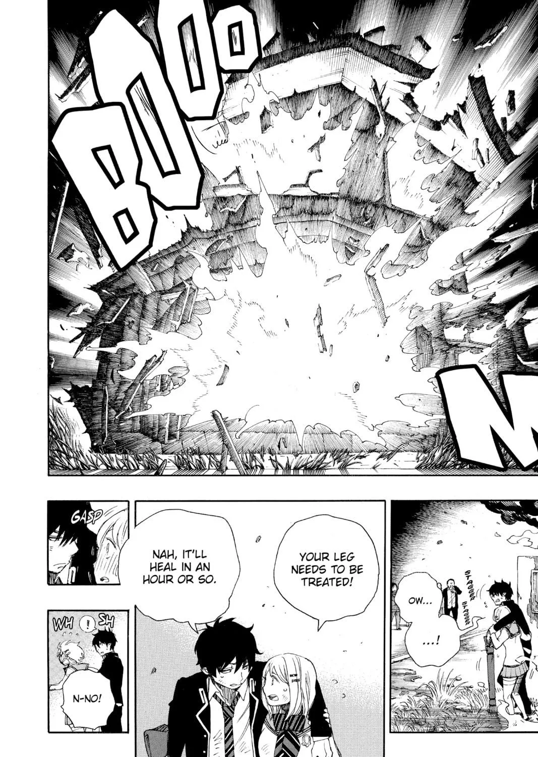 Read Blue Exorcist chapter 73 image 58 on Lezhin