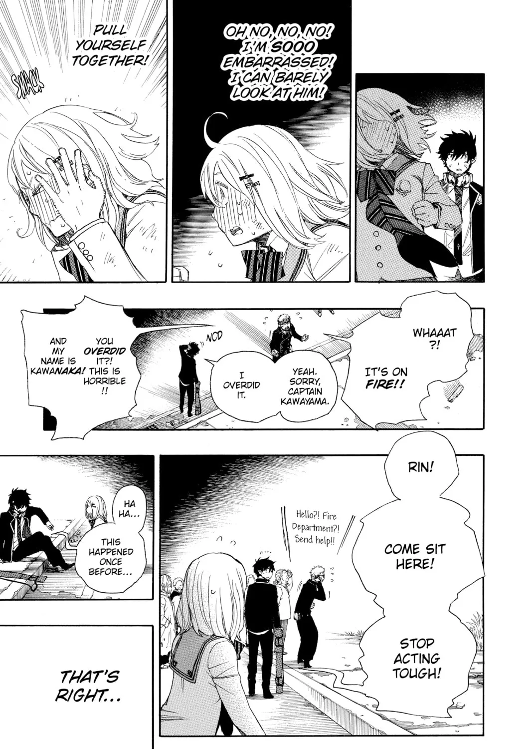 Read Blue Exorcist chapter 73 image 60 on Lezhin