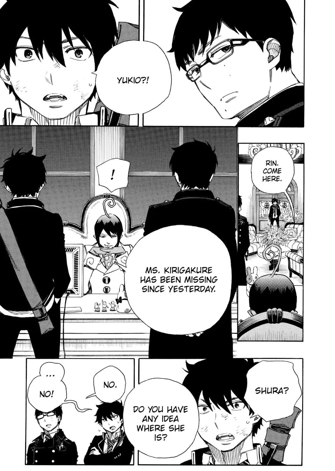 Read Blue Exorcist chapter 73 image 64 on Lezhin