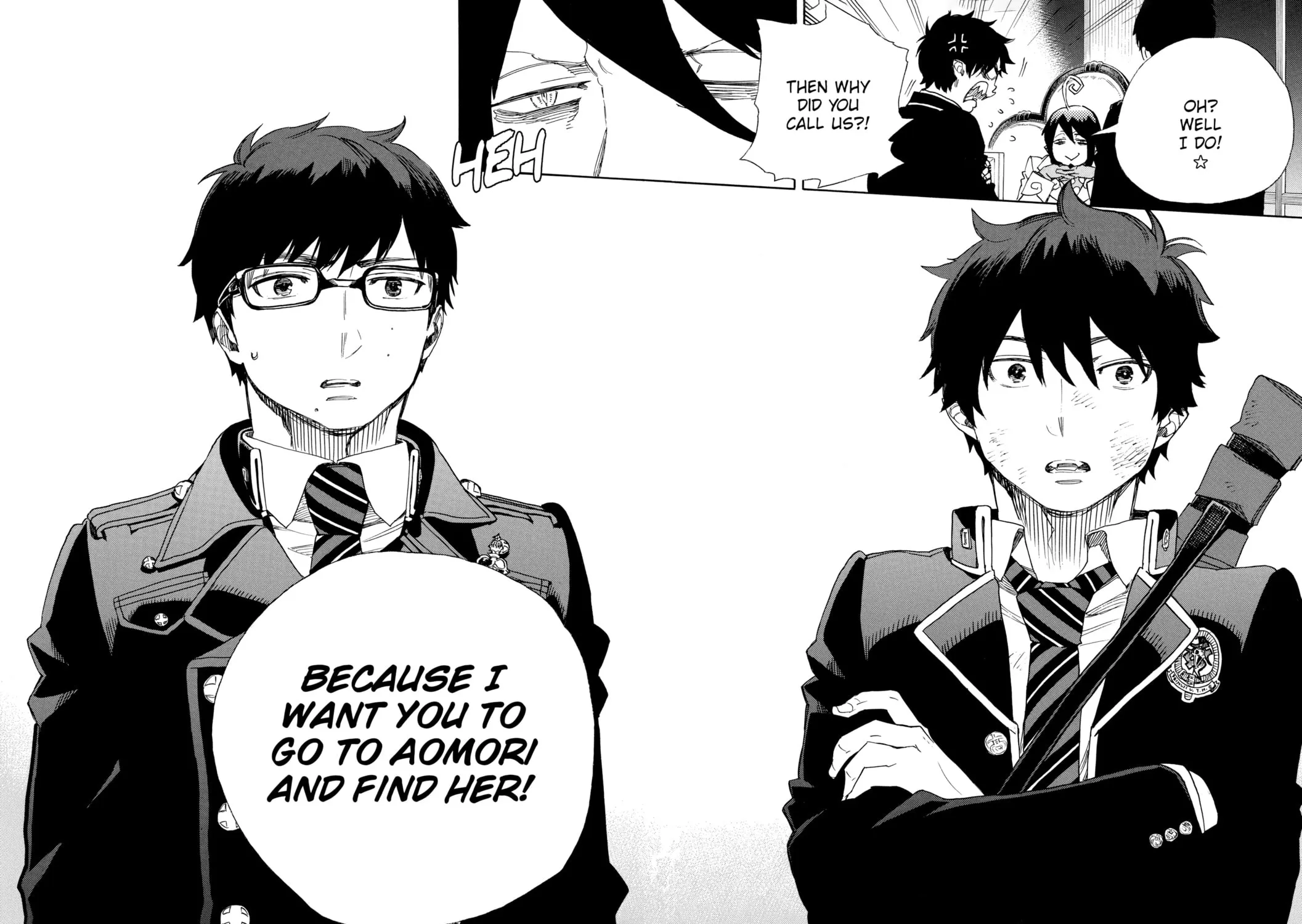 Read Blue Exorcist chapter 73 image 66 on Lezhin