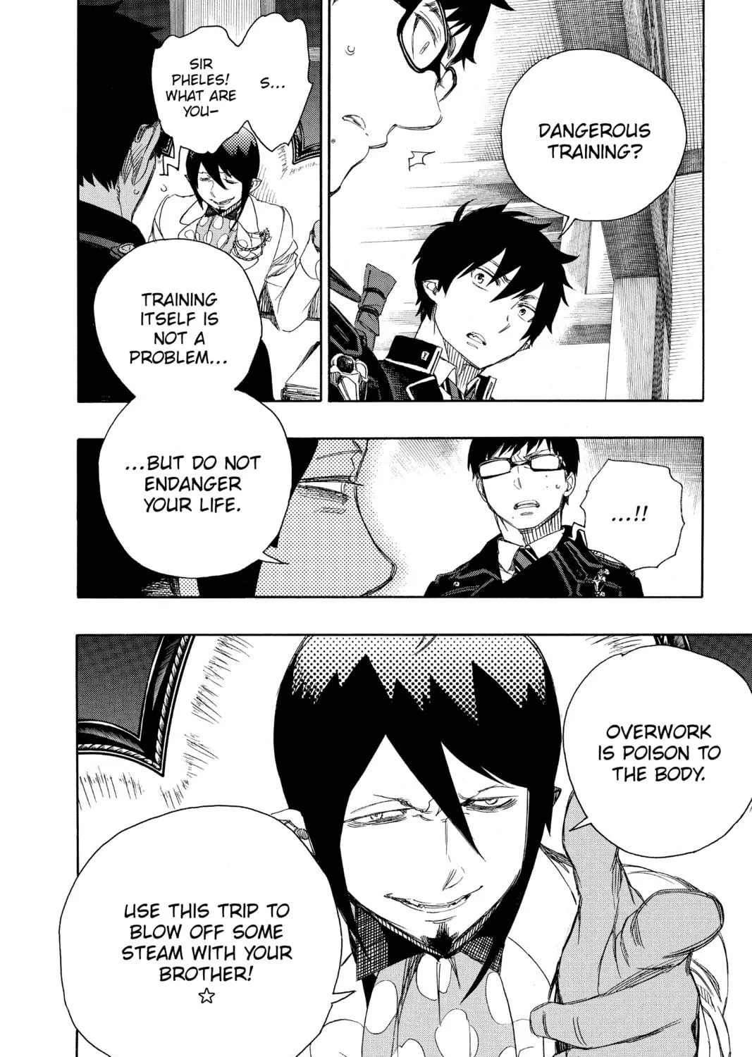 Read Blue Exorcist chapter 74 image 10 on Lezhin