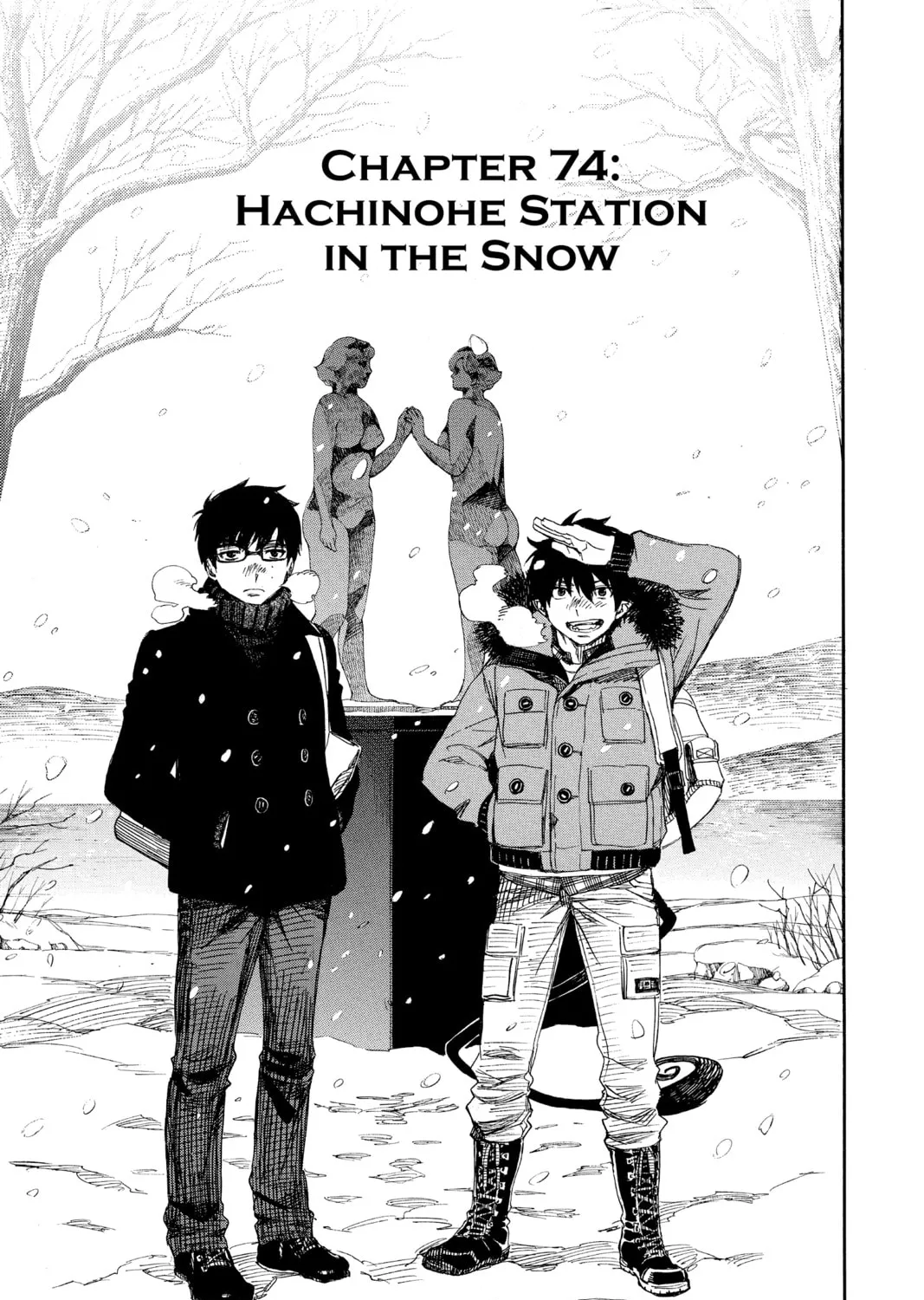 Read Blue Exorcist chapter 74 image 12 on Lezhin