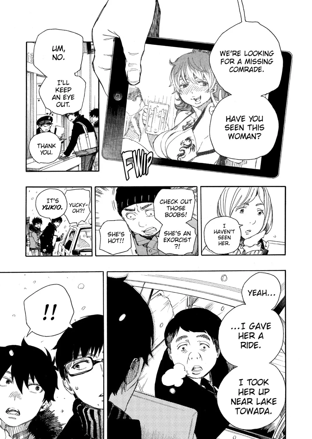Read Blue Exorcist chapter 74 image 20 on Lezhin