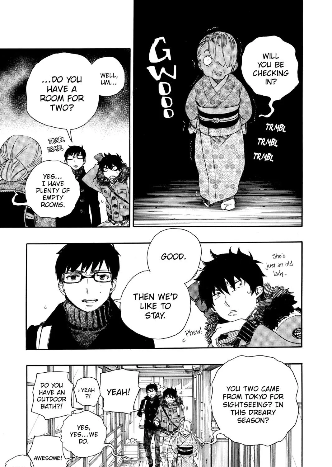 Read Blue Exorcist chapter 74 image 28 on Lezhin
