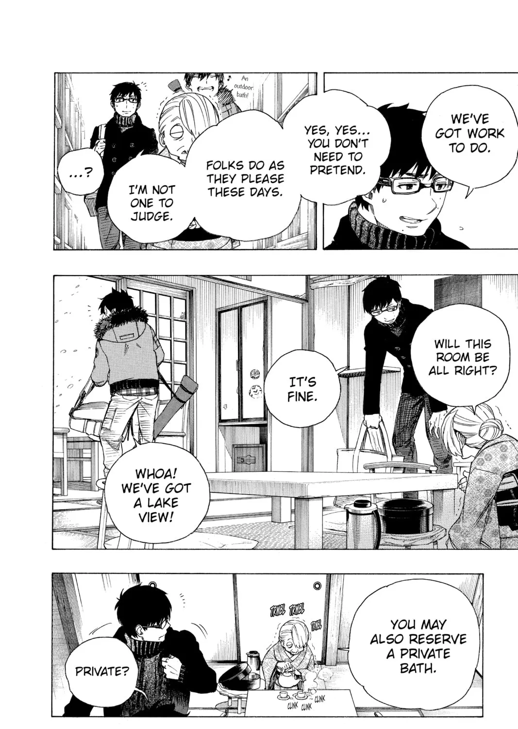Read Blue Exorcist chapter 74 image 30 on Lezhin