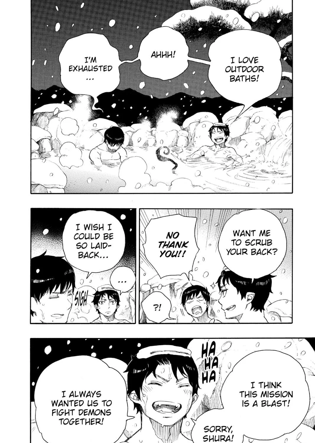 Read Blue Exorcist chapter 74 image 34 on Lezhin