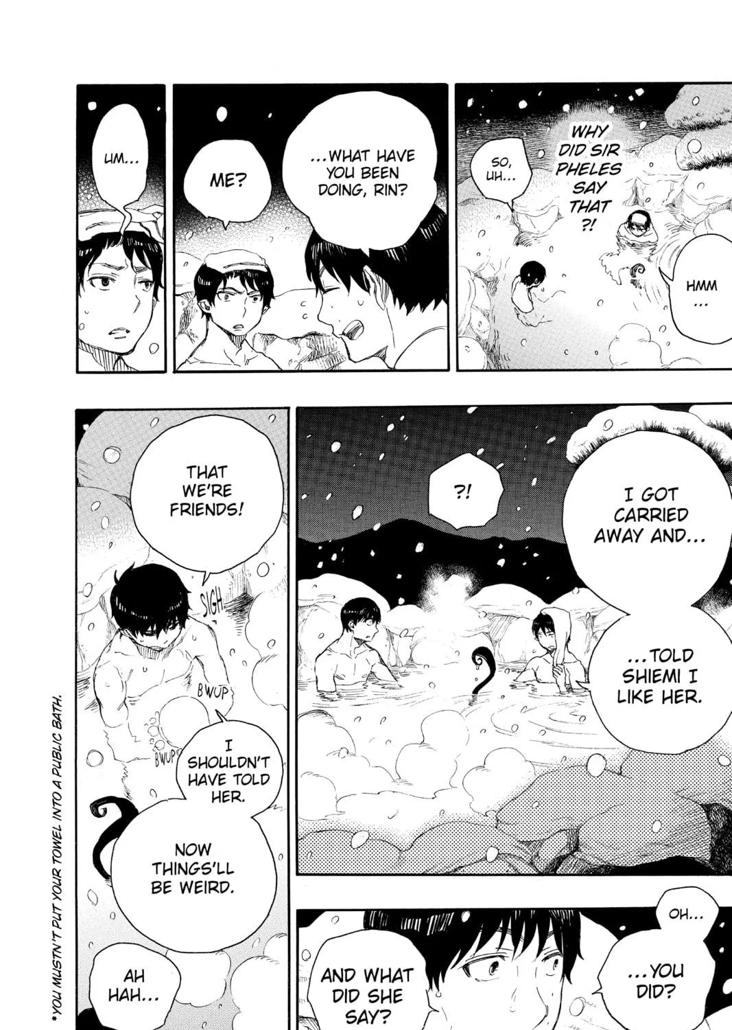 Read Blue Exorcist chapter 74 image 38 on Lezhin