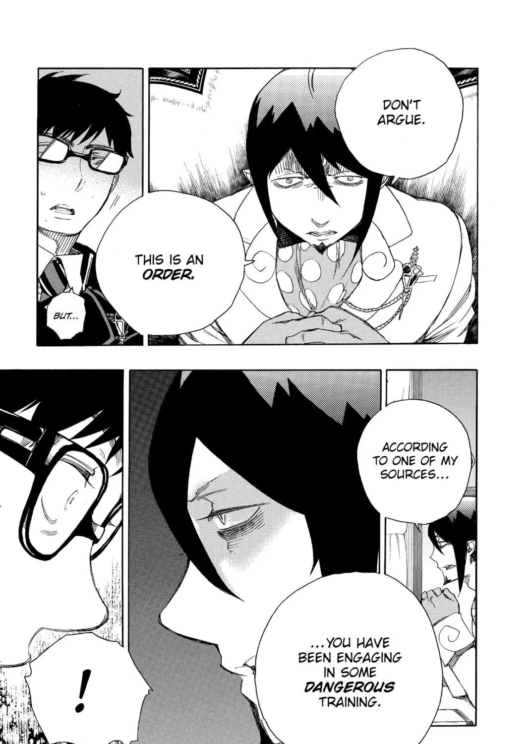 Read Blue Exorcist chapter 74 image 8 on Lezhin