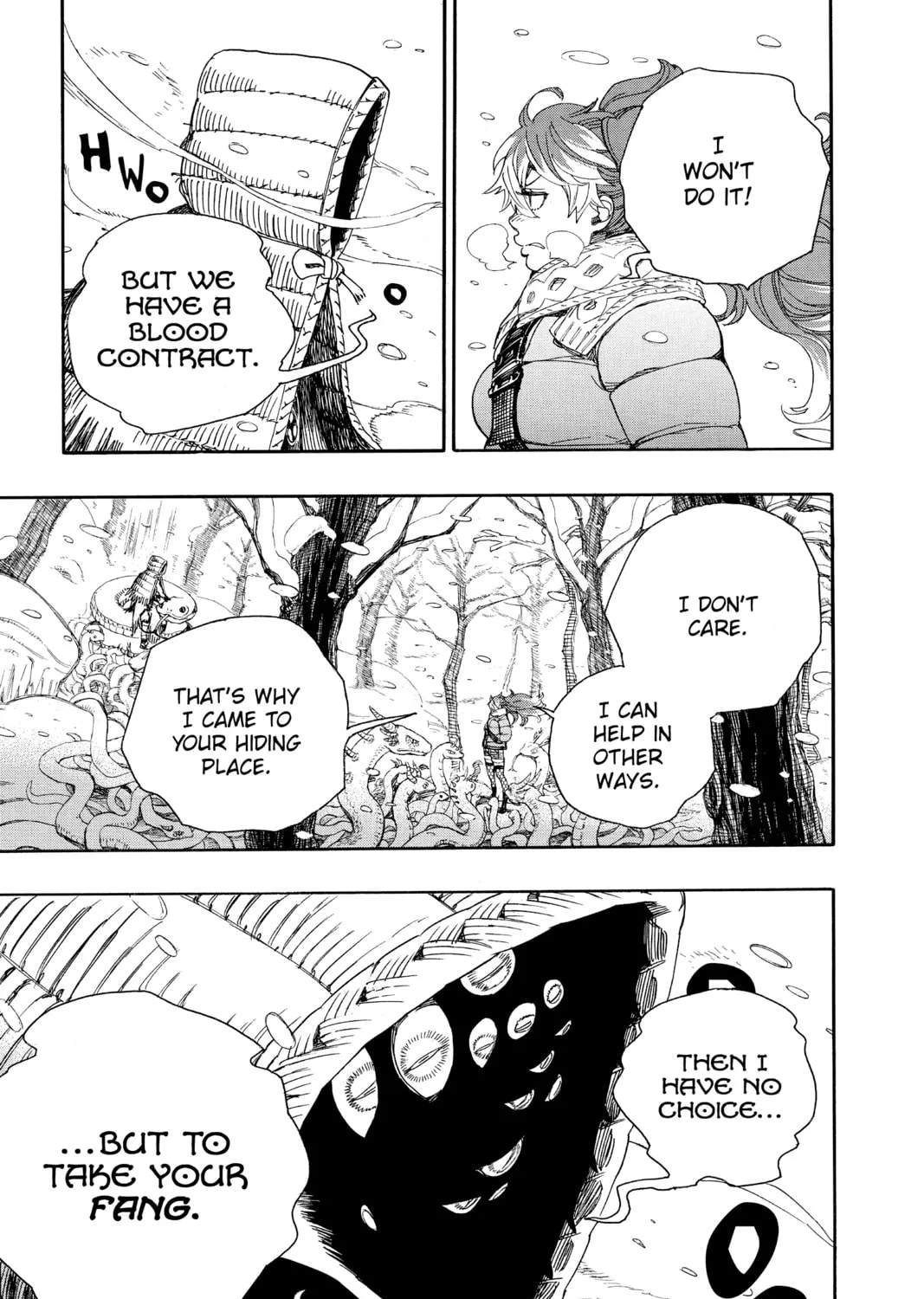 Read Blue Exorcist chapter 75 image 12 on Lezhin