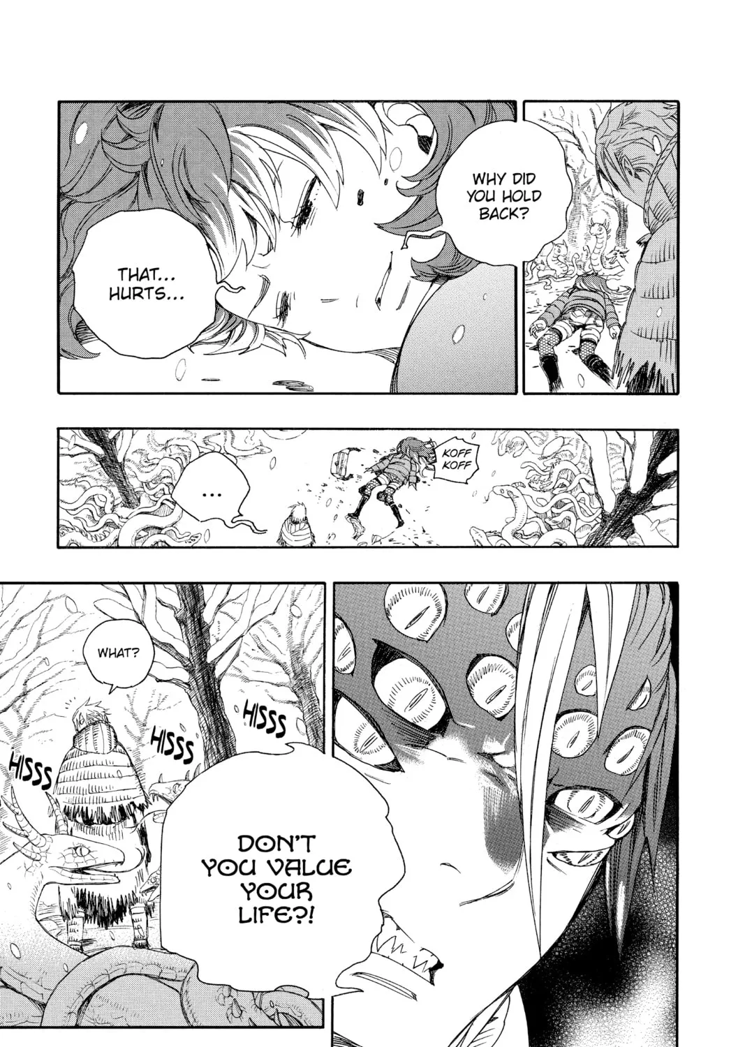 Read Blue Exorcist chapter 75 image 26 on Lezhin