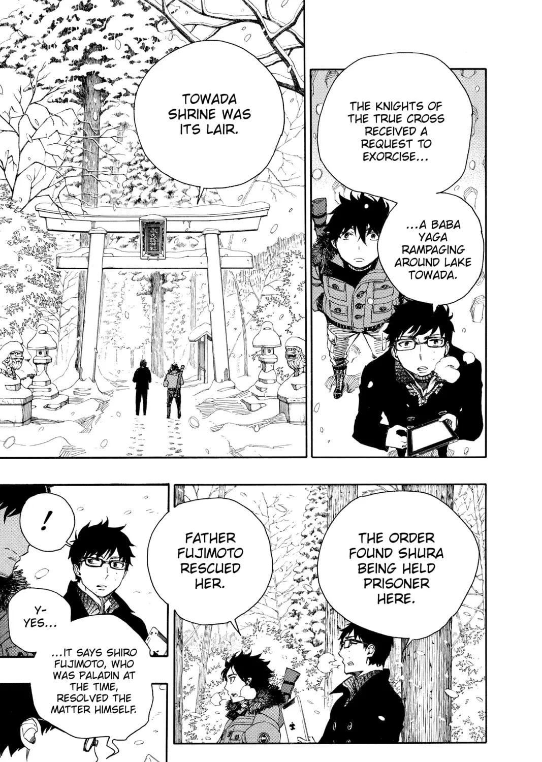 Read Blue Exorcist chapter 75 image 30 on Lezhin