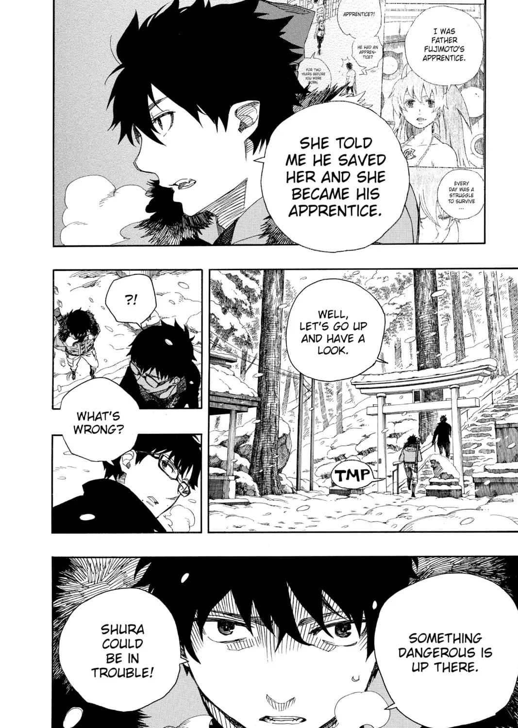Read Blue Exorcist chapter 75 image 32 on Lezhin