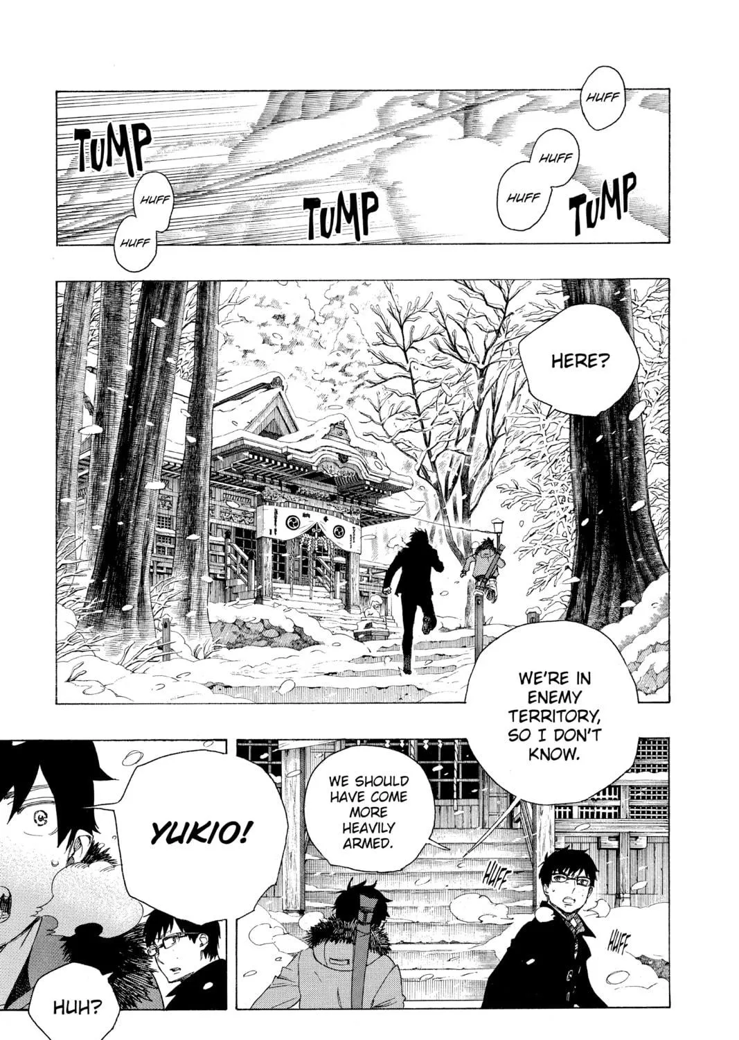 Read Blue Exorcist chapter 75 image 34 on Lezhin