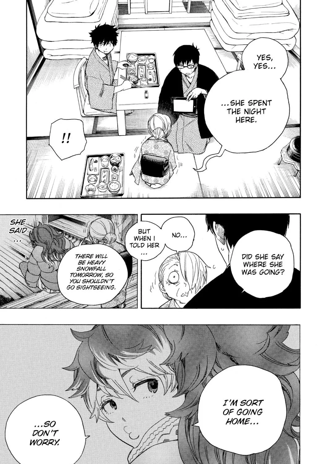 Read Blue Exorcist chapter 75 image 4 on Lezhin
