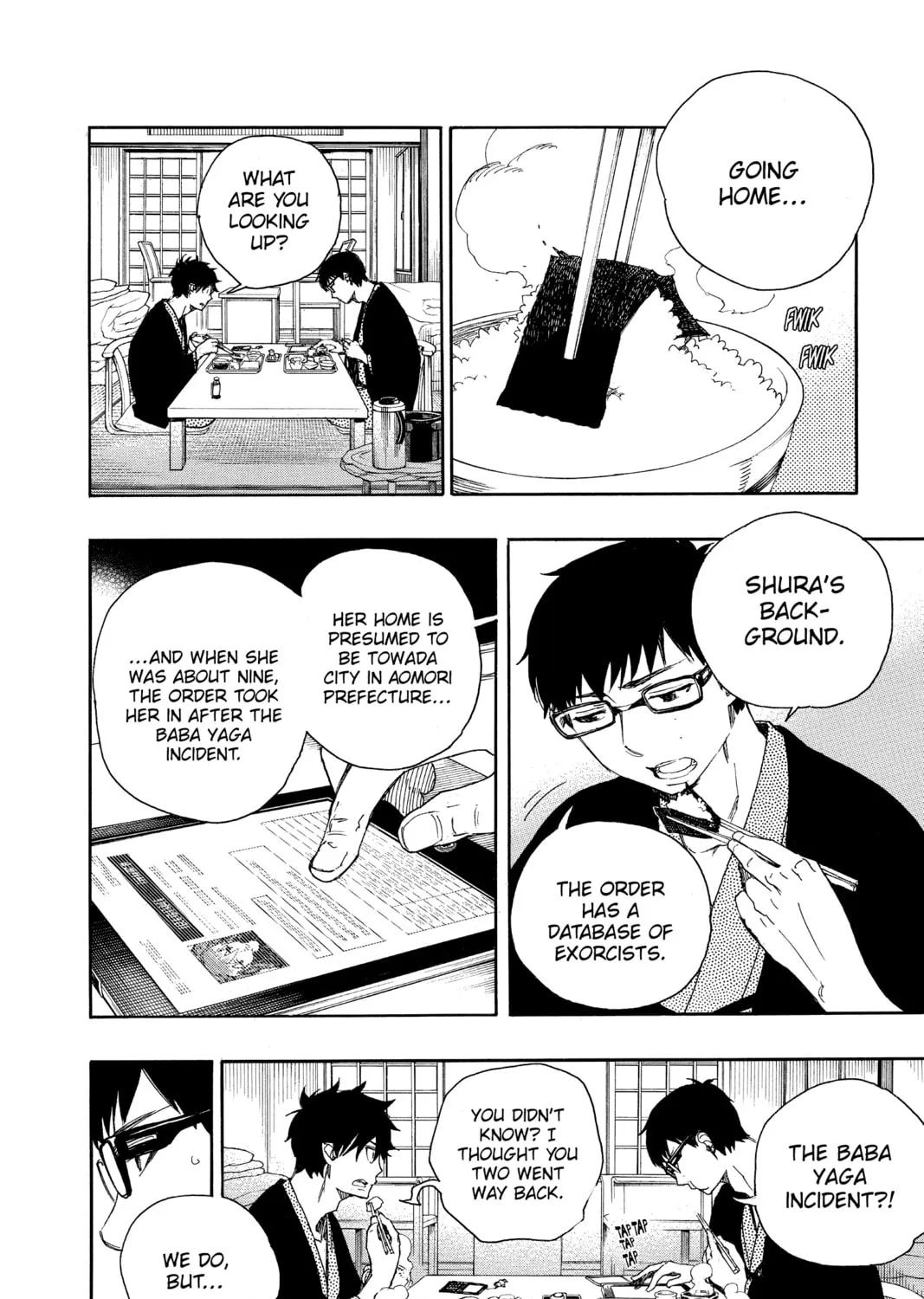 Read Blue Exorcist chapter 75 image 6 on Lezhin