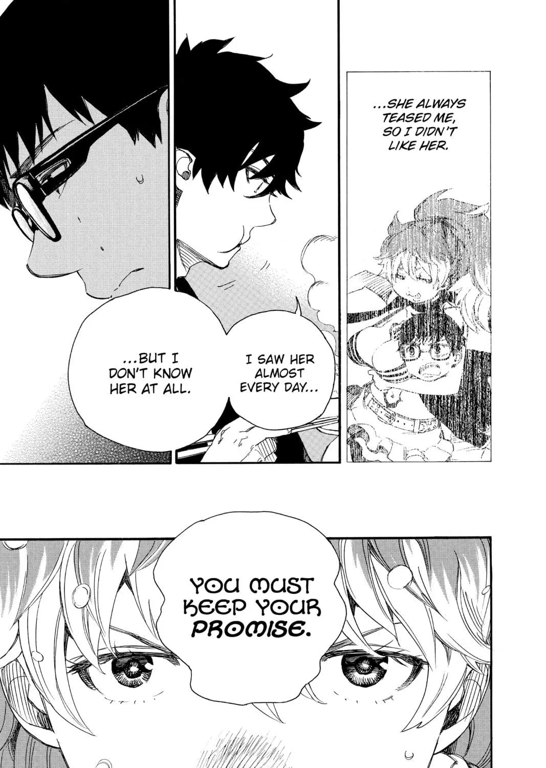 Read Blue Exorcist chapter 75 image 8 on Lezhin