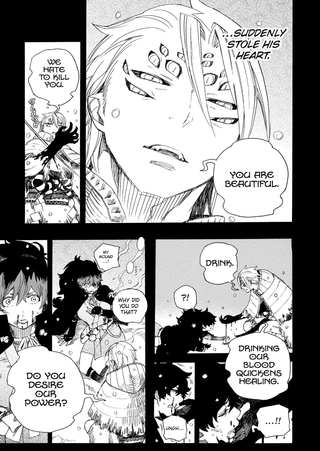 Read Blue Exorcist chapter 76 image 12 on Lezhin