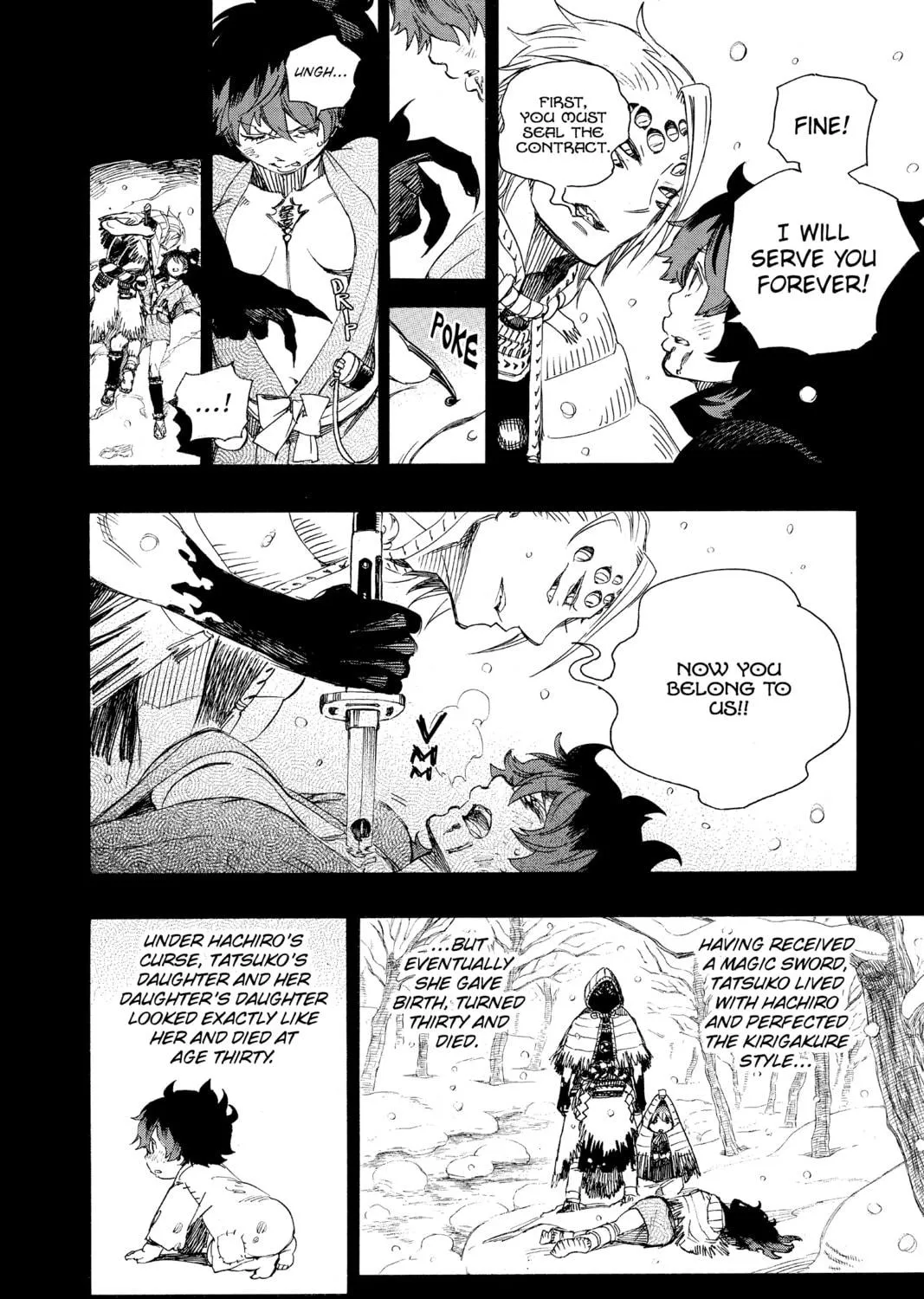 Read Blue Exorcist chapter 76 image 18 on Lezhin