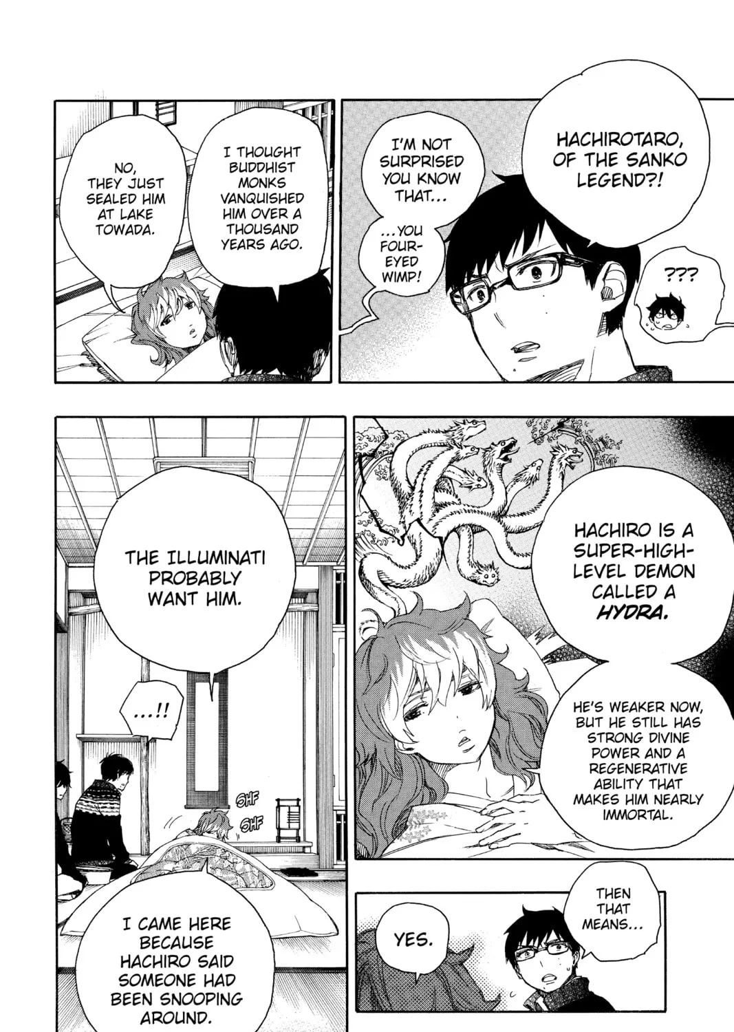 Read Blue Exorcist chapter 76 image 2 on Lezhin