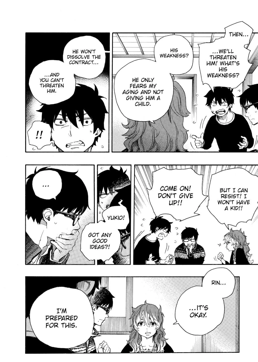Read Blue Exorcist chapter 76 image 22 on Lezhin