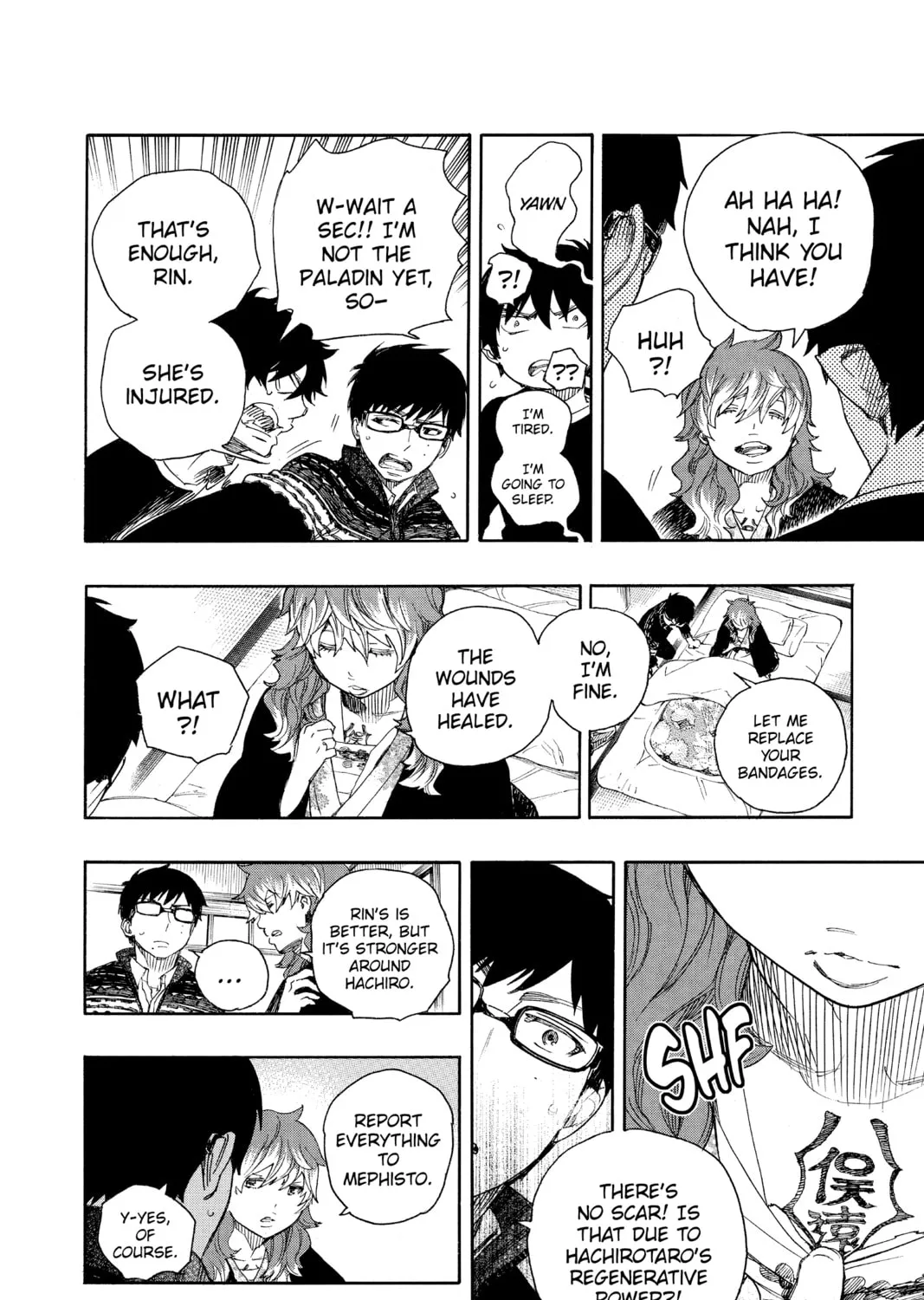 Read Blue Exorcist chapter 76 image 30 on Lezhin