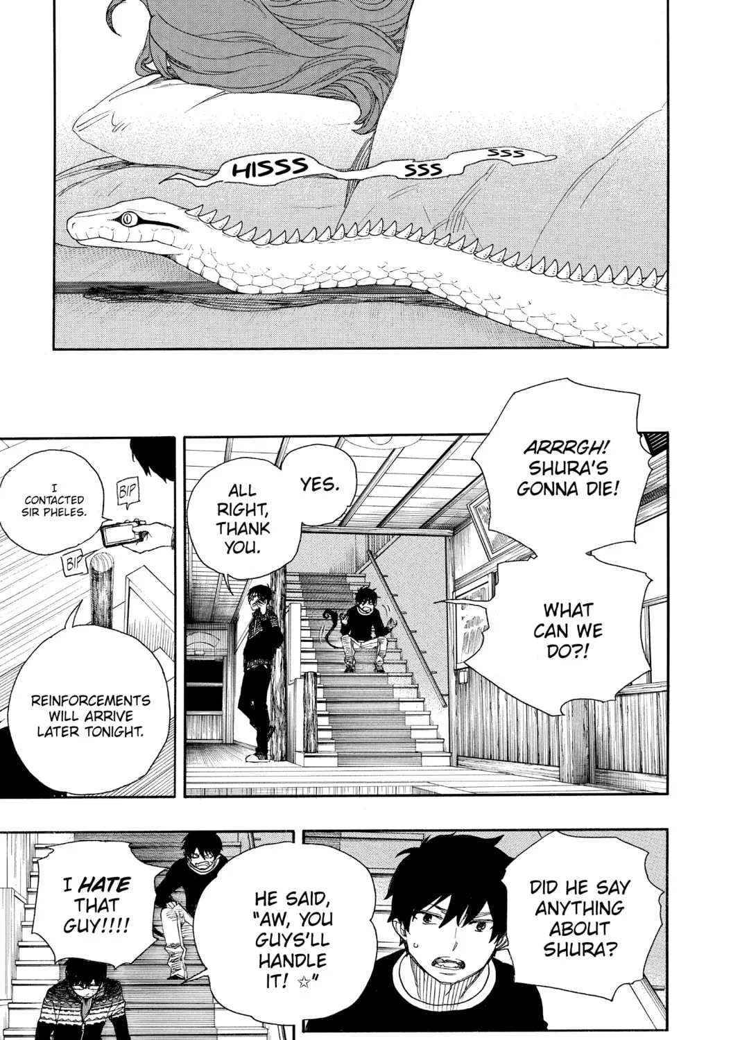 Read Blue Exorcist chapter 76 image 36 on Lezhin