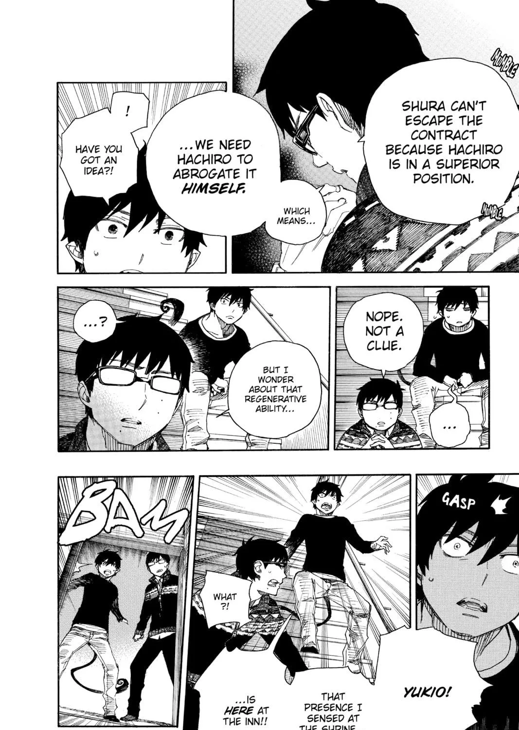 Read Blue Exorcist chapter 76 image 38 on Lezhin