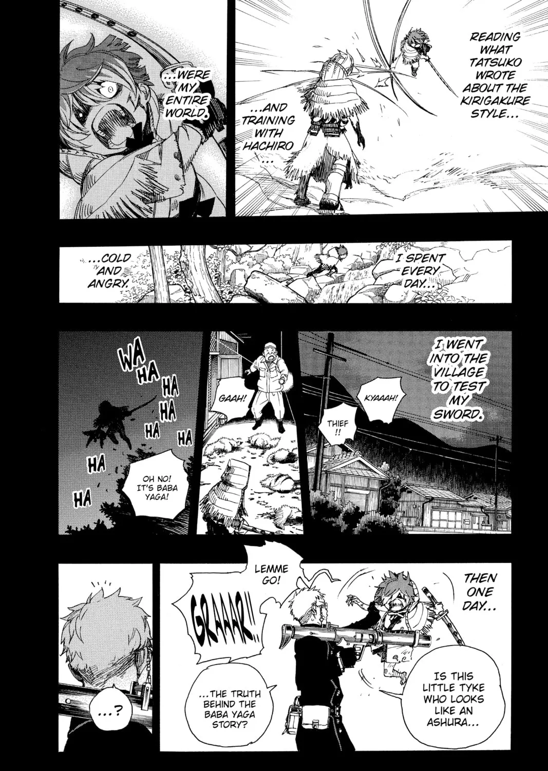 Read Blue Exorcist chapter 76 image 42 on Lezhin