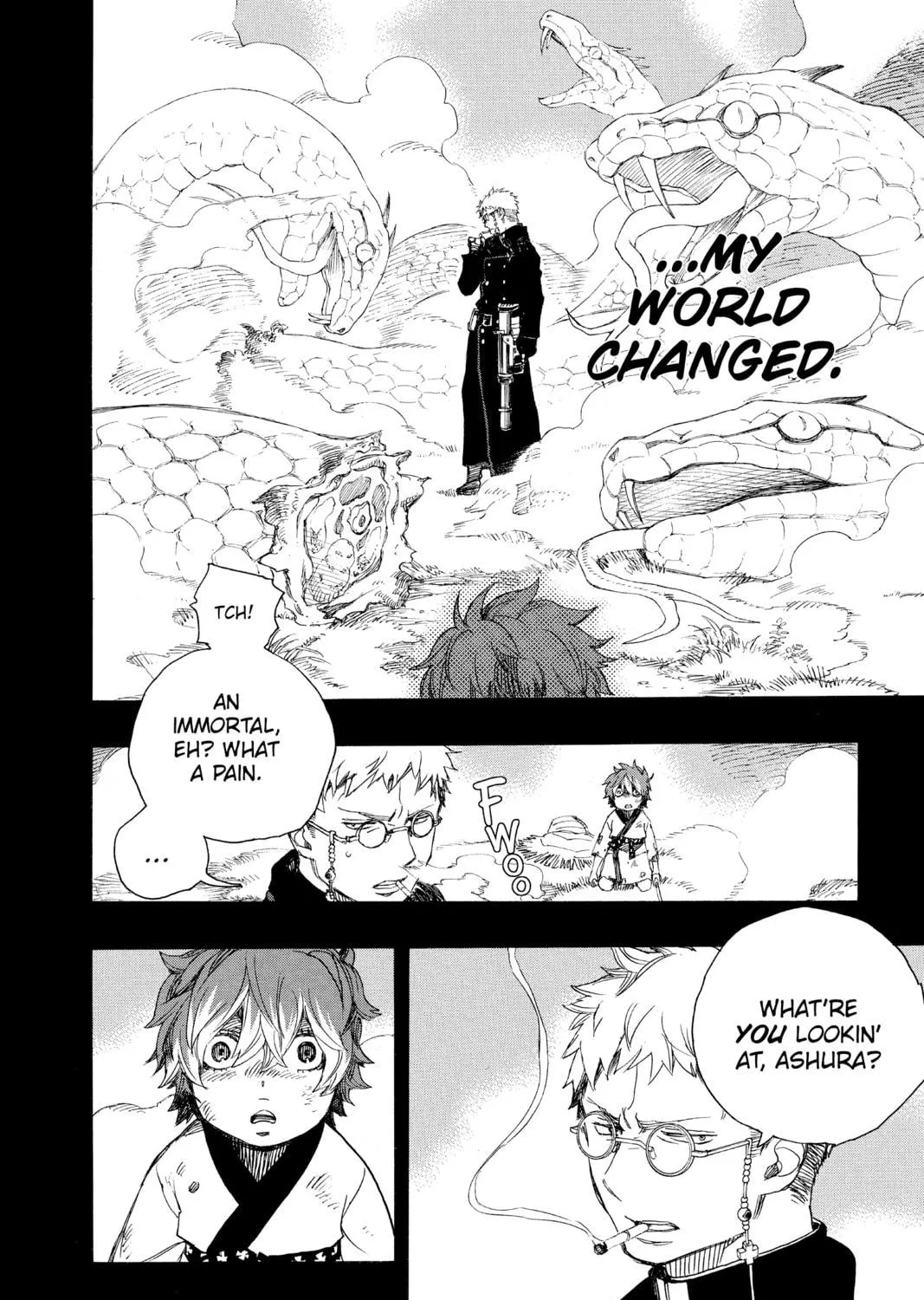 Read Blue Exorcist chapter 76 image 46 on Lezhin
