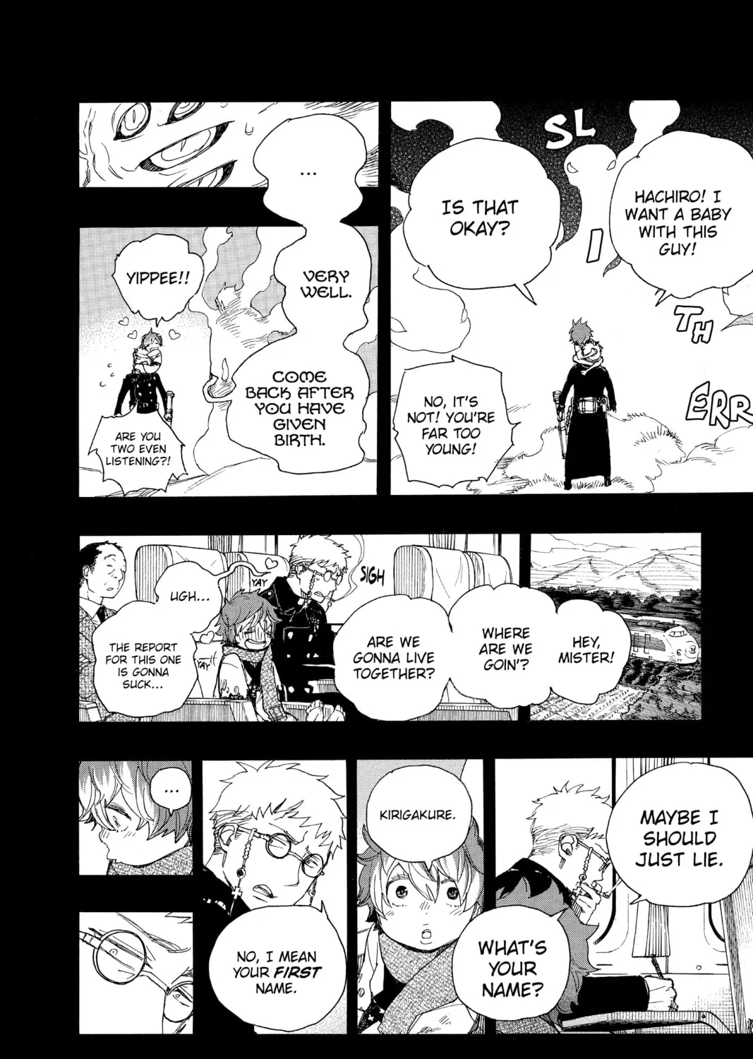 Read Blue Exorcist chapter 76 image 50 on Lezhin