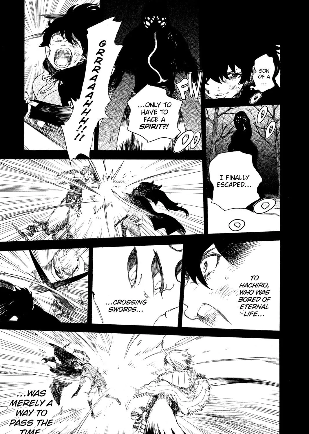 Read Blue Exorcist chapter 76 image 8 on Lezhin