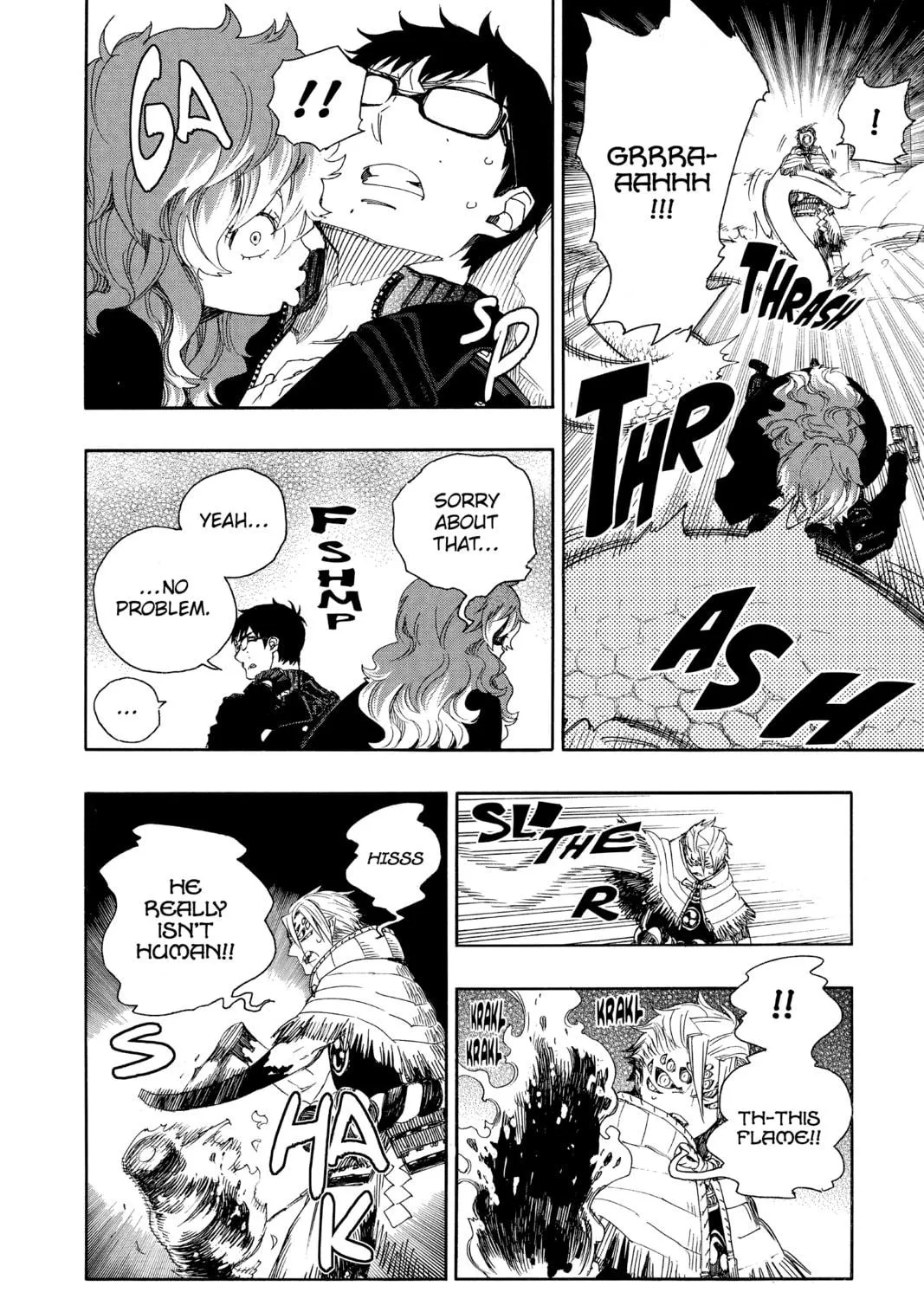 Read Blue Exorcist chapter 77 image 10 on Lezhin