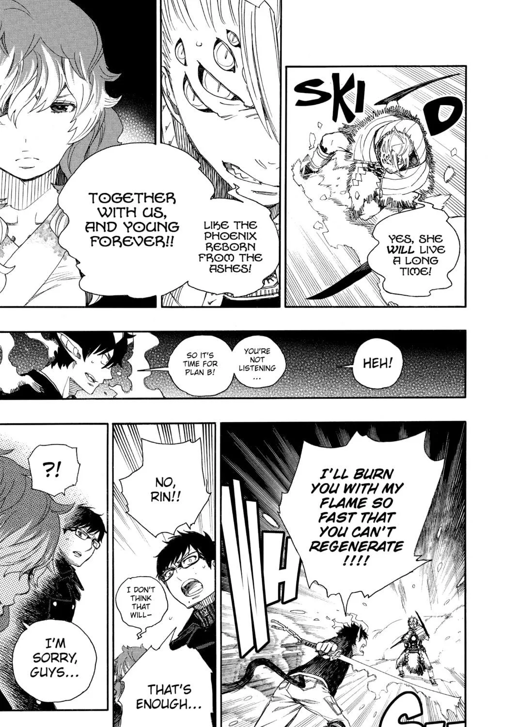 Read Blue Exorcist chapter 77 image 16 on Lezhin