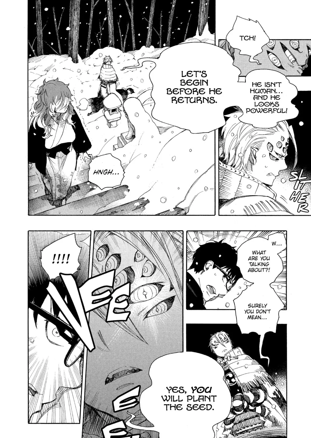 Read Blue Exorcist chapter 77 image 2 on Lezhin