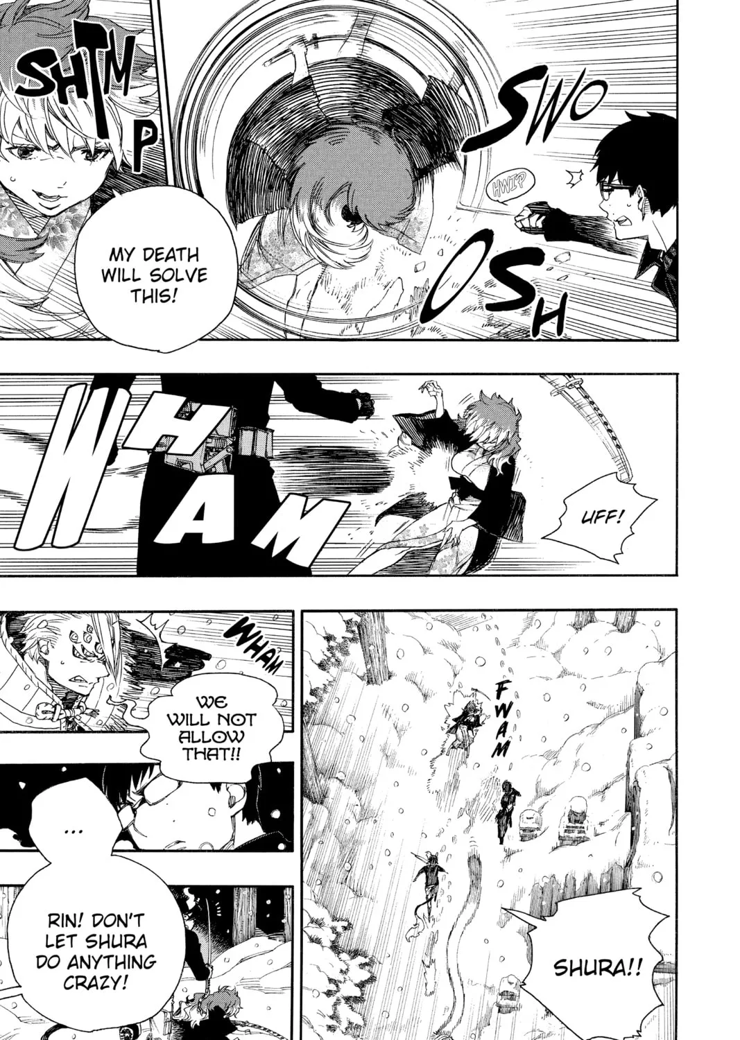 Read Blue Exorcist chapter 77 image 20 on Lezhin