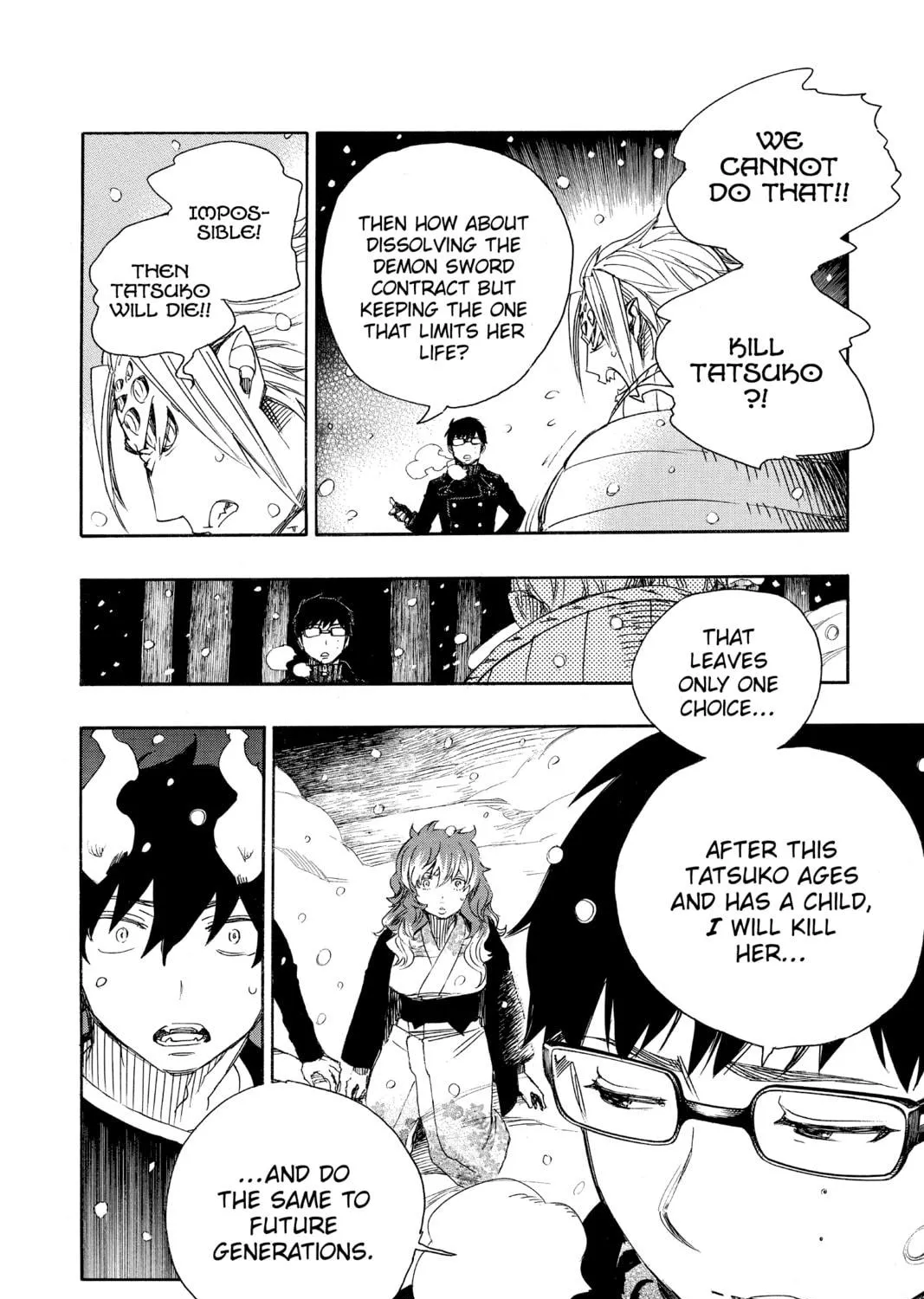 Read Blue Exorcist chapter 77 image 34 on Lezhin
